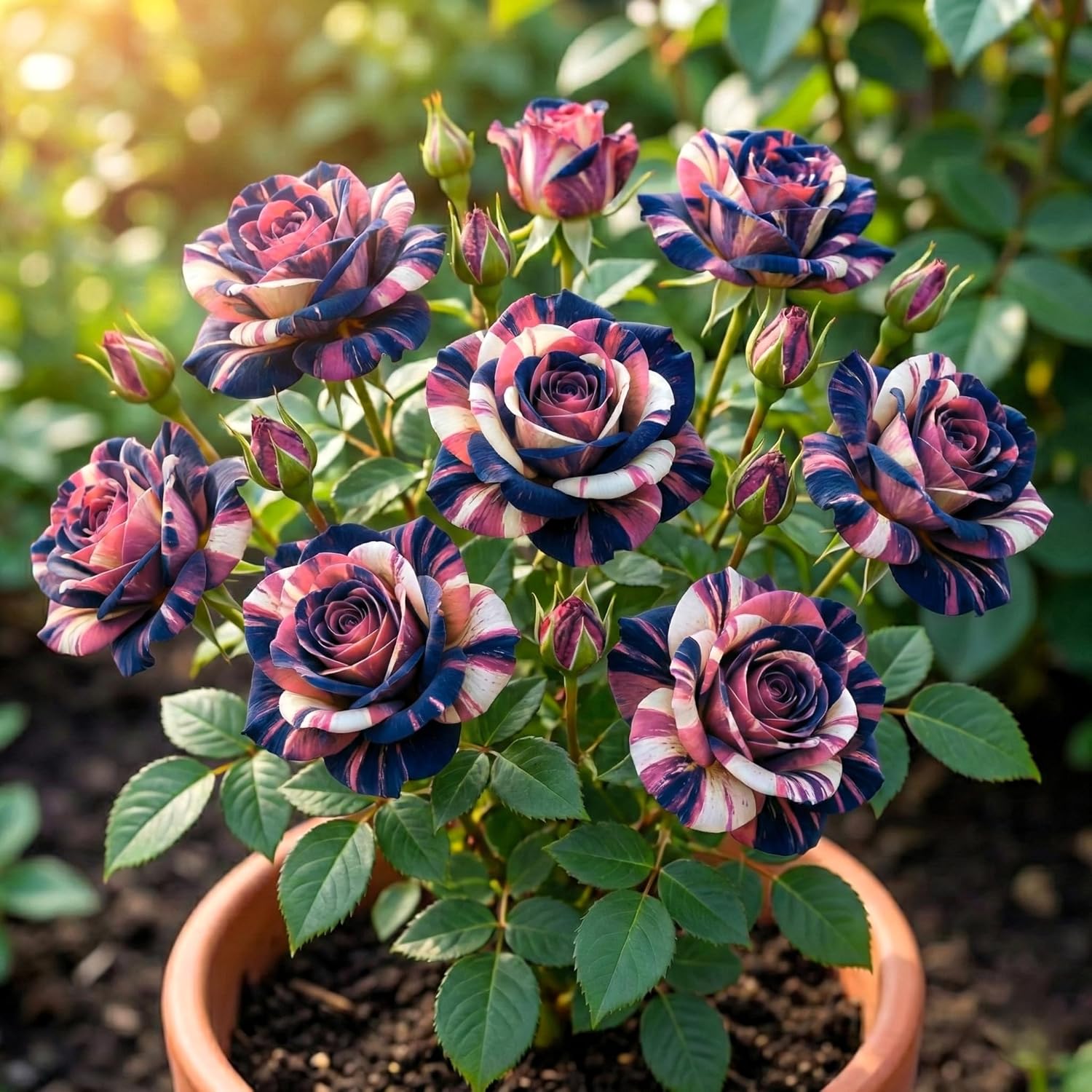 100+ Hybrid Rose Seeds (Hybridization Mix) | Easy to Grow in All-Season, Fragrant Flowers for Home Garden (ALL MIX)