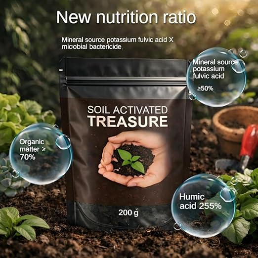 Soil Activated Treasure Plant Growth Booster