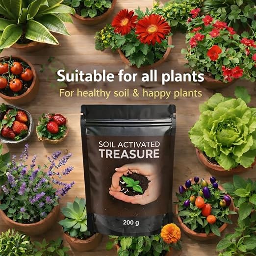 Soil Activated Treasure Plant Growth Booster